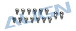 H25055T H 25055 T - Kugelkopf Stahl - Set 09mm 09 mm
