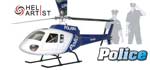 HA450AS3502 HA 450 AS 3502 - AS350 AS 350 Police Fiber Glass Fuselage