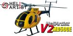 HA450HUV2006 HA 450 HUV 2006 - Hughes 500E 500 E V2 V 2 Fiber Glass Fuselage