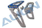 HS1252T-75 HS 1252 T- 75 - 450SE 450 SE New V2 V 2 Carbon Stabilizer Set_1K Set_ 1 K Silver