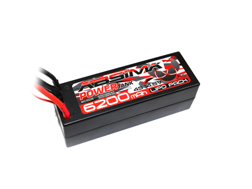AB-4140035 - Absima Power Tank LiPo 6200mAh 60C 14.8V Hardcase (T-Plug) AB-4140035 AB-4140035 - Absima Power Tank LiPo 6200mAh 60C 14.8V Hardcase (T-Plug) AB-4140035