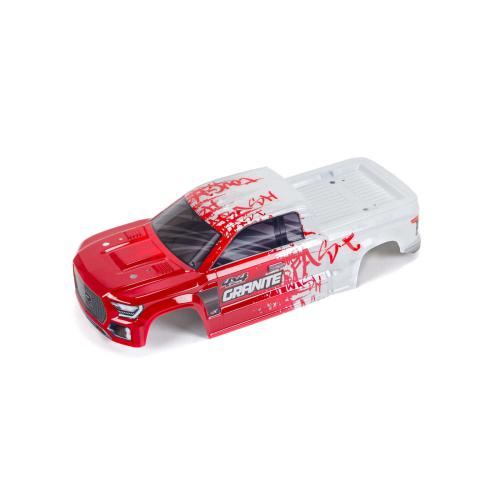 ARA402306 - 1_10 Painted Body. Red: GRANITE 4X4 BLX ARRMA ARA402306 ARA402306 - 1_10 Painted Body. Red: GRANITE 4X4 BLX ARRMA ARA402306