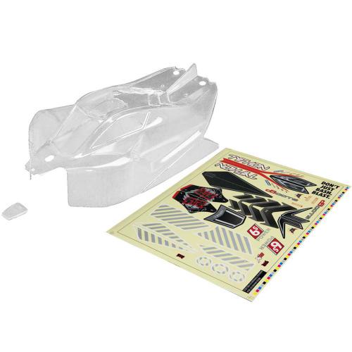 ARAC3321 - 1_8 Body with Decals. Clear : TYPHON 6S BLX ARRMA ARAC3321 ARAC3321 - 1_8 Body with Decals. Clear : TYPHON 6S BLX ARRMA ARAC3321