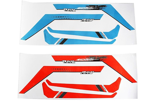 HA093-S - Aufkleber Blau Orange - RAW 580 SAB HA093-S HA093-S - Aufkleber Blau Orange - RAW 580 SAB HA093-S