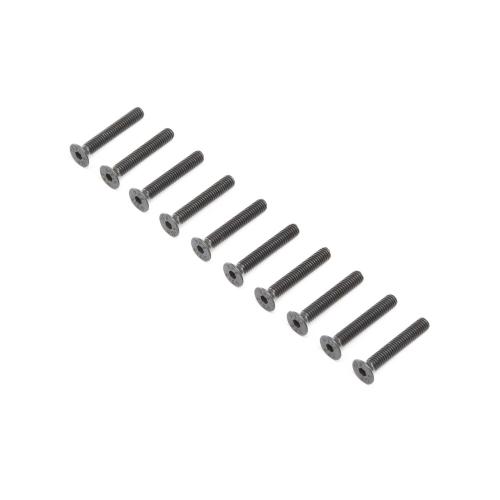 LOS255018 - Flat Head Screws. Steel. Black Oxide. M4 x 25mm (10) LOSI LOS255018 LOS255018 - Flat Head Screws. Steel. Black Oxide. M4 x 25mm (10) LOSI LOS255018