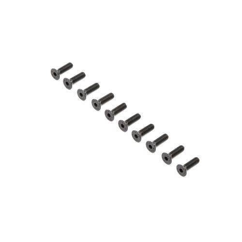 LOS255019 - Flat Head Screws. Steel. Black Oxide. M4 x 14mm (10) LOSI LOS255019 LOS255019 - Flat Head Screws. Steel. Black Oxide. M4 x 14mm (10) LOSI LOS255019