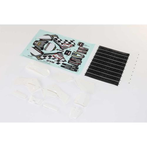 LOS260005 - White Plastics w_Wraps: PM-MX LOSI LOS260005 LOS260005 - White Plastics w_Wraps: PM-MX LOSI LOS260005