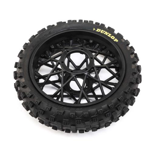 LOS46005 - Dunlop MX53 Rear Tire Mounted. Black: PM-MX LOSI LOS46005 LOS46005 - Dunlop MX53 Rear Tire Mounted. Black: PM-MX LOSI LOS46005