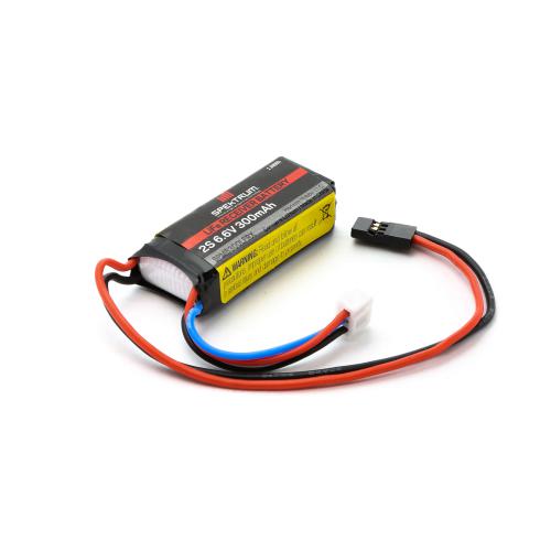 SPMB300LFRX - 6.6V 300mAh 2S LiFe Receiver Battery: Universal Receiver Spektrum SPMB300LFRX SPMB300LFRX - 6.6V 300mAh 2S LiFe Receiver Battery: Universal Receiver Spektrum SPMB300LFRX