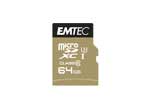 0446-ETC - EMTEC SpeedIN Pro microSDXC UHS-I U3 64GB