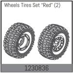 AB-1230836 - Beadlock wheel set 128x65mm - Red