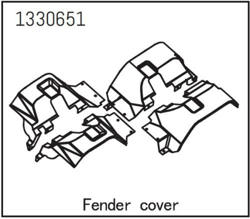 AB-1330651 - Kotfluegelabdeckung - Yucatan Absima AB-1330651