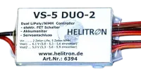 HTN-7394 - VS-5 DUO-2: Doppelter LiPoly Controller mit FET-Schalter