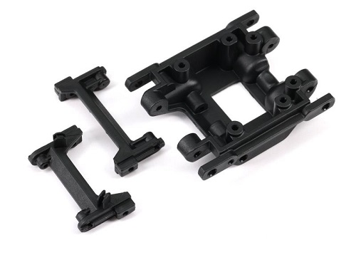 TRX9736 - Bumper-Halter v_h. Skidplate TRX-4M Traxxas TRX9736