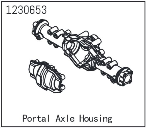 AB-1230653 - Portal-Achsgehaeuse Absima AB-1230653