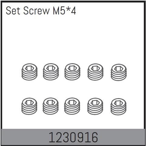 AB-1230916 - Madenschraube M5x4 Absima AB-1230916