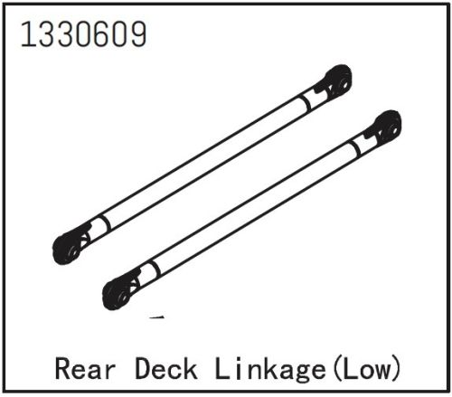 AB-1330609 - Linkset hinten_unten- Yucatan Absima AB-1330609