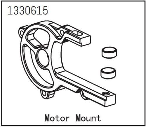 AB-1330615 - Motorhalterung - Yucatan Absima AB-1330615