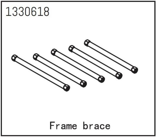 AB-1330618 - Chassis Rahmenstrebe - Yucatan Absima AB-1330618