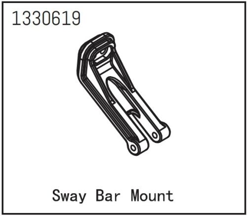 AB-1330619 - Stabilisatorhalterung - Yucatan Absima AB-1330619