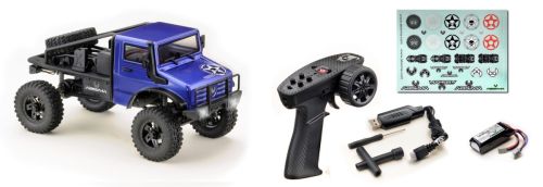 AB-18031V2 - 1:18 EVO Crawler Trail Hunter V2 2-Gear blau RTR Absima AB-18031V2