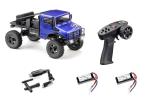 AB-18031V2-SET - 1:18 EVO Crawler Trail Hunter V2 2-Gear blau RTR 2 Akkus