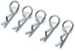 AB-2440012 - Body Clips small silver (10 pcs.)