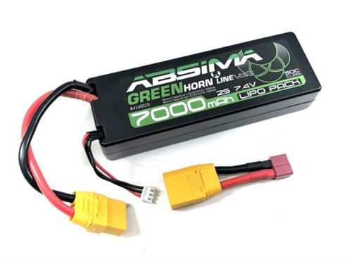 AB-4140019 - Absima Vol.2 LiPo 2S 7.4V-50C 7000 HC (XT90_T-Plug) AB-4140019