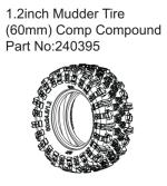 AB-240395 - 1.2 Mudder Tire (60mm) Comp Compound