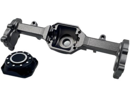 AB-240477 - CR-18P 6X6 Machine Aluminum Rear Axle Absima AB-240477