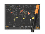 AMZ-0010 - Luckies of London Scratch Map Chalk Edition