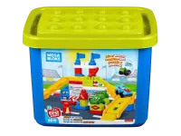 AMZ-0026 - Fisher Price Mega Bloks FVJ02 - First Builders Race Garage