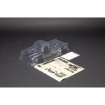 ARA-1540 - 1_8 Clear Body with Decals and Window Mask: NOTORIOUS 6S BLX V6