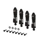 ARA-1567 - Aluminum Shock Set. 58mm Length. 1000 cSt Oil (4). Black: GROM