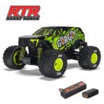 ARA2130T1 - 1_16 GORGON GROM 4X4 RTR Brushed Monster Truck. Gelb
