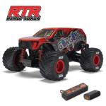 ARA2130T2 - 1_16 GORGON GROM 4X4 RTR Brushed Monster Truck. Rot