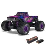 ARA2137T3 - 1_16 QUAKE GROM 4X4 RTR Brushed Monster Truck. Purple