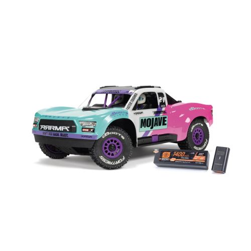 ARA2304ST1 - MOJAVE GROM 223S BLX Brushless 4X4 Small Scale Desert Truck. Teal ARRMA ARA2304ST1