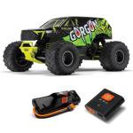 ARA3230ST1 - 1_10 GORGON 4X2 MEGA 550 Brushed Monster Truck RTR with Battery & Charger. Yellow