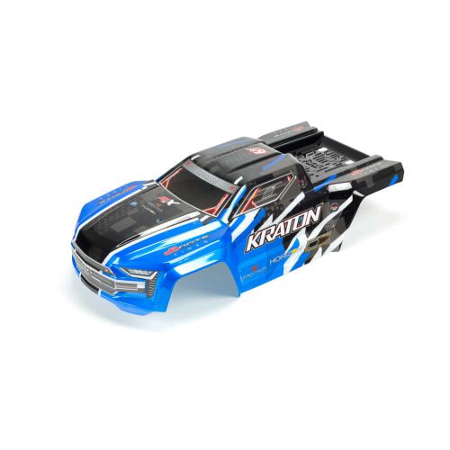 ARA406157 - 1_8 Trimmed and Painted Body with Decals. Blue: KRATON 6S BLX ARRMA ARA406157