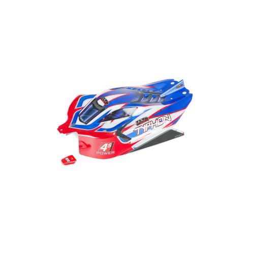 ARA406164 - TYPHON TLR Tuned Finished Body Red_Blue ARRMA ARA406164