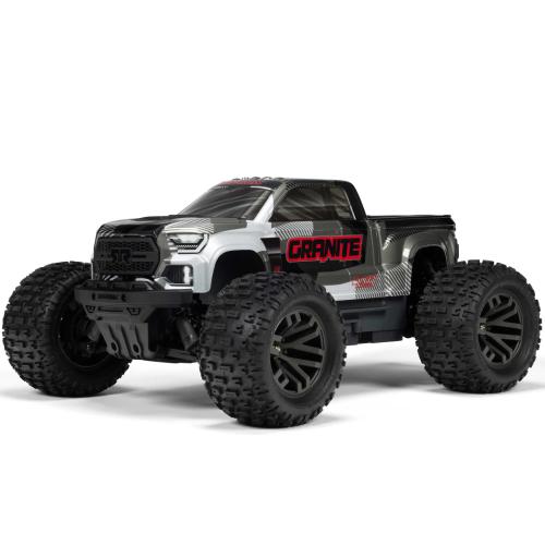 ARA4302V4T3 - 1_10 GRANITE 223S DSC 4X4 RTR Brushless Monster Truck. Gun Metal ARRMA ARA4302V4T3