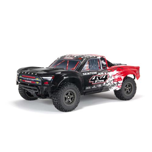 ARA4303V3BT2 - 1_10 SENTON 4X4 3S BLX Brushless Short Course Truck RTR. Red ARRMA ARA4303V3BT2