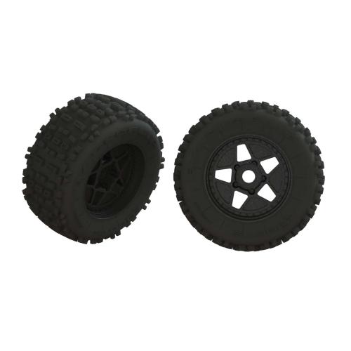 ARA550064 - dBoots Backflip Tire Set. Glued (1 pair) ARRMA ARA550064
