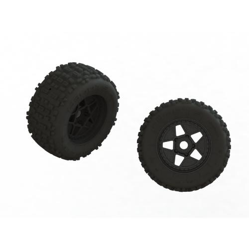 ARA550111 - dBoots Back-Flip Big Block MT Tire Glued (2) ARRMA ARA550111