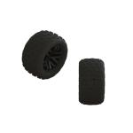 ARA550112 - dBoots FORTRESS Tire Set Glued (Black) (2 Pairs)