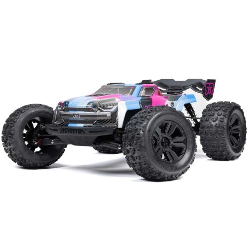 ARA8608V6T2 - 1_8 KRATON 6S V6 4X4 BLX BL Speed Monster Truck RTR. Blue_Pink ARRMA ARA8608V6T2