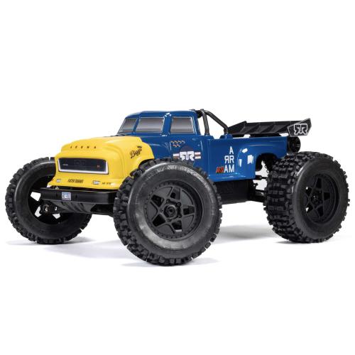 ARA8611V6T2 - 1_8 NOTORIOUS 6S V6 4X4 BLX Brushless Stunt Truck RTR. Blue ARRMA ARA8611V6T2