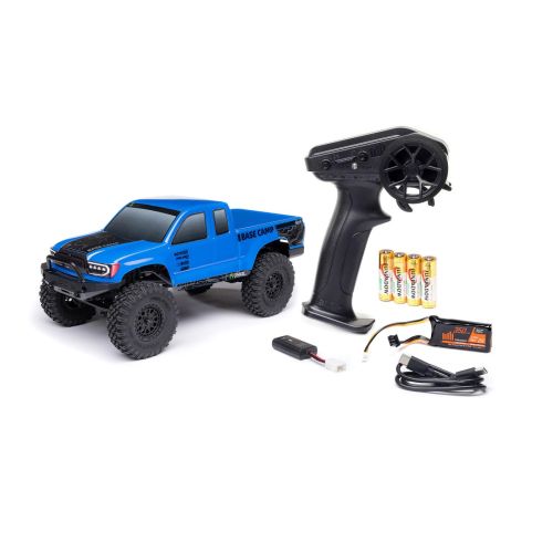 AXI-1219T2 - 1_24 SCX24 Base Camp 4x4 Rock Crawler Brushed RTR - Blau Axial AXI-1219T2