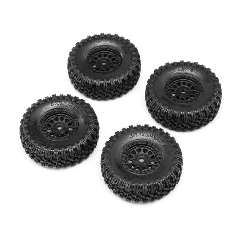 AXI-1538 - 1.0 Black Rhino Primm & Falken M_T Tires: SCX24 Axial AXI-1538